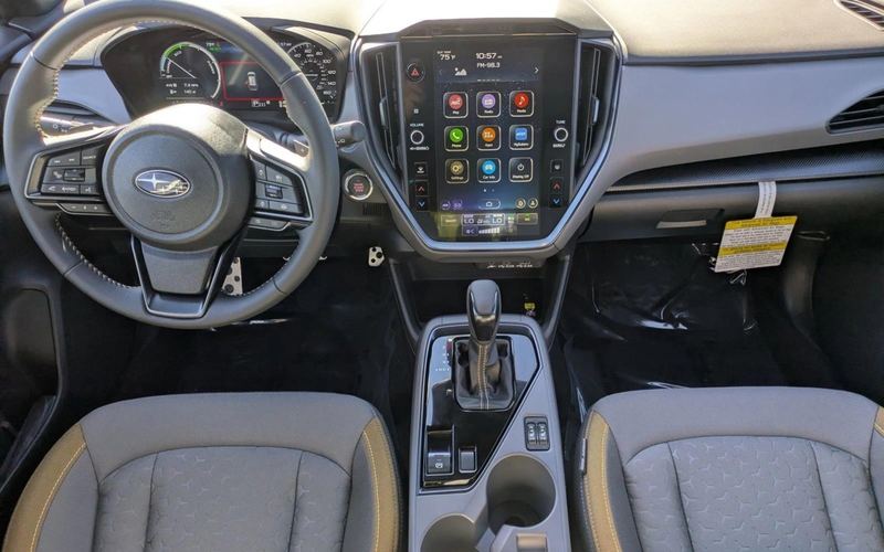 2026 Subaru Crosstrek Sport Hybrid — Rear three-quarter, driver side